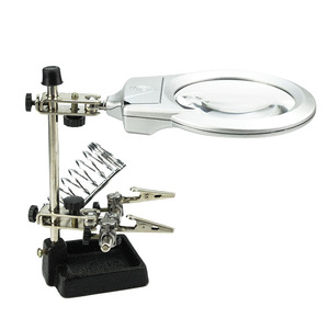 Lampe de <span class=keywords><strong>main</strong></span> auxiliaire éclairée, <span class=keywords><strong>loupe</strong></span> de bureau 2,5x6x - Product Image 2