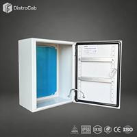 Boîtier de distribution étanche HMB IP66, armoire de distribution compacte murale, conforme aux normes CE ISO9001