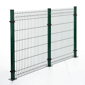 Proveedor 3D Valla doblada 3D Cercado de metal Seguridad Exterior Hogar Jardín Granja Panel recubierto de PVC Valla 3D de alta calidad - Product Image 2