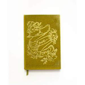 Cuaderno forrado de terciopelo teñido personalizado con estampado de portada exquisita con marcapáginas, cuaderno forrado de terciopelo de seda hecho a mano de lujo - Product Image 4