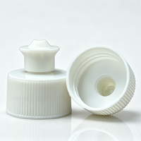 Bouchon doseur à visser en plastique 24/28 mm pour bouteilles de shampoing, détergent et produits d'entretien ménager