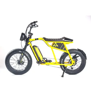 厂家直销火星黄色经典ebike Super73 Ebike电动混合动力自行车