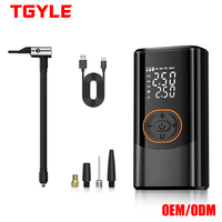 Gonfleur de pneus électrique portable, manomètre numérique, pompe à air ABS monocylindre 7,4 V pour voiture et usage domestique