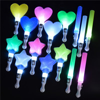 Bâtons lumineux étoiles scintillantes, accessoires de concert, baguettes féériques, coiffes magiques pour adultes, jouets pour enfants