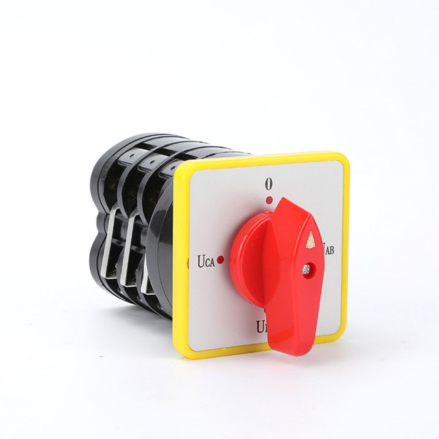 LW5-16 YH3/3 Cam Switch 3P Three Sections Rotary Cam Universal Switch 16A Change Over Switch