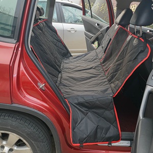 Housse de siège de voiture pour chien imperméable en tissu Oxford, hamac, anti-rayures, antidérapante, pour siège arrière - Product Image 2