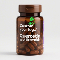 Capsules de quercétine de qualité alimentaire en poudre de quercétine de marque privée à vendre