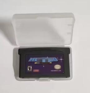 Save Progress USA PAL <span class=keywords><strong>Metroid</strong></span> <span class=keywords><strong>Fusion</strong></span> Carte de jeu vidéo Carte de jeu en plastique pour Gameboy <span class=keywords><strong>Advance</strong></span> - Product Image 1