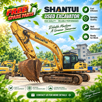 Excavator Crawler Hidrolik Shantui SE335LC-9W 37 Ton Bekas, Termasuk Suku Cadang Gratis untuk Pekerjaan Proyek Pertambangan dan Pemindahan Tanah