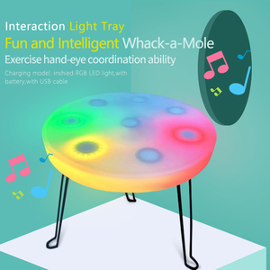 Cảm giác thiết bị phòng LED whack-a-nốt ruồi bảng trò chơi cảm ứng không thấm nước điều khiển trẻ em hoạt động bảng với màu sắc thay đổi đèn - Product Image 2