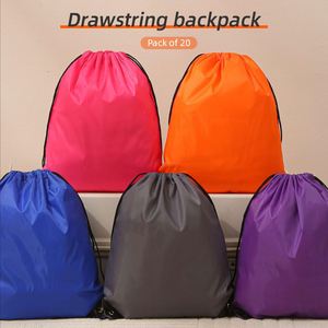 Custom Printing Logo Promotional Drawstring Bag Sport Football Backpack Drawstring Bag - Product Image 2