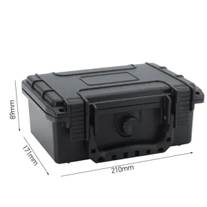 High Impact Waterproof Crushproof Shockproof Hard PP Resin Material Equipment Safety Protective Carrying Case With Foam