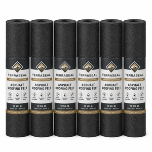 Feutre de toiture en bitume imperméable de qualité professionnelle 15 lb 30 lb, sous-couche de papier goudronné saturé pour abri, toit en <span class=keywords><strong>bois</strong></span> incliné, toiture résidentielle - Product Image 1