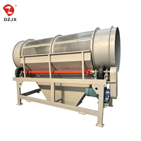 Nouvel arrivage DZJX : Tamiseur rotatif de compost, séparateur de sol, crible rotatif robuste pour roches, machine de criblage de sable à tambour GT1015