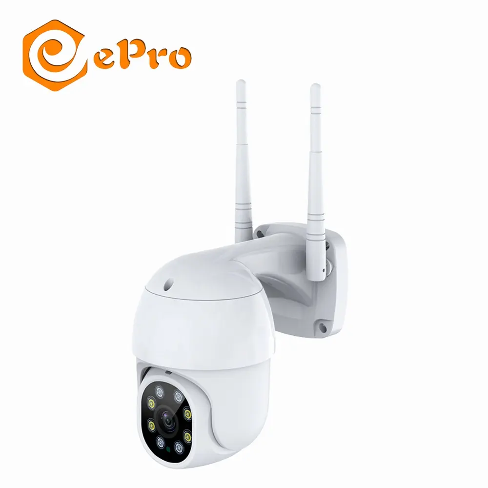 Kamera CCTV Keamanan Luar Ruangan 1080P, Wifi IP Kamera Digital Cloud IR Penglihatan Malam Deteksi Manusia Audio Dua Arah Monitor Bayi Hewan Peliharaan