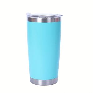 20oz Powder-Coated 304 Stainless Steel Vacuum Insulated Hot/Cold Car <b>Mug</b> Beer Tumbler Portable 6 Hours <b>Thermal</b> for - Product Image 4
