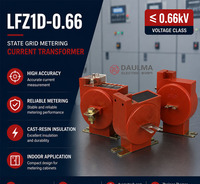 Transformateur de courant en résine époxy 0,66 kV LFZ1D-0,66 300/5A classe 0,2S