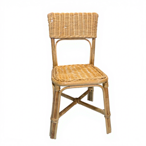 Silla Infantil de Ratán Hecha a Mano, Ecológica y Moderna, con Características de Seguridad, Asiento de Mimbre para Exteriores, para Decoración de Hoteles y Eventos, de Vietnam - Product Image 1