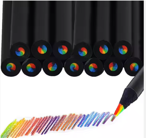 Lápiz de Colores de Madera de 7 Colores para Niños, Lápices Mágicos para Dibujar, Colorear y Bocetar - Product Image 6