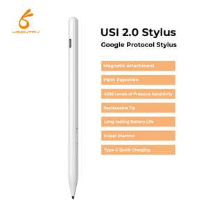 Lápiz Táctil para Tablet con 4096 Niveles de Presión, USI2.0, Magnético, Metálico, con Sensor de Inclinación y Rechazo de Palma para Microsoft - Product Image 2