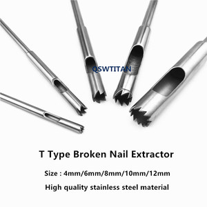 T-Handle <strong>Hollow</strong> Mill for Removal of Bone Screw Extractor Orthopedics <strong>Instrument</strong> - Product Image 3