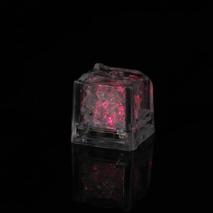 <b>Bar</b> Fast Slow Flash Auto Changing Color PS Water-activated <b>Light</b>-up <b>LED</b> Ice Cube - Product Image 3