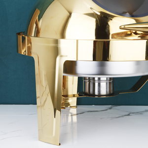 Juego de Recipientes para Buffet de Acero Inoxidable, de Lujo, para Mantener <span class=keywords><strong>la</strong></span> Comida Caliente, Ecológico, Portátil, para Catering, Restaurantes y Uso Comercial - Product Image 4