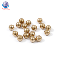 High Hardness Precision 2mm 2.381mm 3mm 3.175mm 4mm 6mm 6.35mm 7.144mm Brass Ball for Bearing