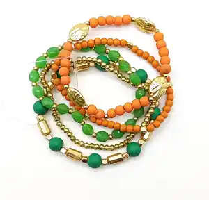 Nuevo proveedor de lujo con cuentas pulsera hecha a mano mejor diseño moda encanto fiesta regalo último estilo fabricación de joyas - Product Image 1