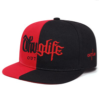 Gorra de Béisbol de Poliéster de Dos Tonos con Logotipo Bordado Personalizado, Gorra Ajustable con Visera, Estilo Hip Hop Urbano para Fiestas, Uso Diario, Venta al Por Mayor