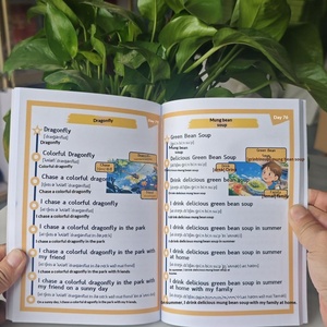 Materiali di Formazione Personalizzati Sicong, Libro in Inglese con Copertina Morbida, Stampa Rotocalco su Carta Kraft con Pellicola Opaca, 130 Frasi in Inglese - Product Image 4