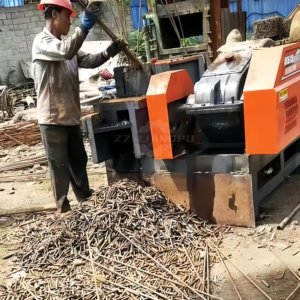 Machine de découpe de barres d'acier/Déchiqueteuse de ferraille d'acier métallique Déchiqueteuse de <span class=keywords><strong>fer</strong></span>/Déchiqueteuse <span class=keywords><strong>à</strong></span> double arbre - Product Image 5