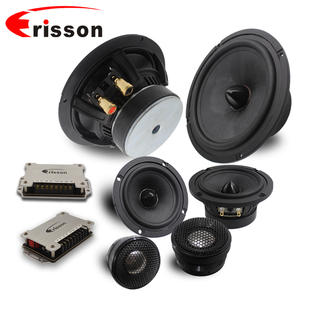 Manufacturers Factory 50 Watts 6.5inch 3-Way Car Component Speakers 2-Way Designed Speakers