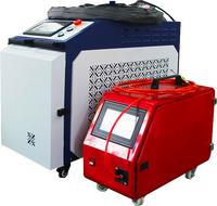 Soudeuse laser à fibre 1500W 2000W 3000W Relfar 4 en 1 Machine de découpe de nettoyage de soudage laser multifonction pour métaux