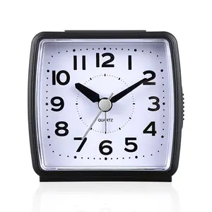 IMSH นาฬิกาปลุกระบบอนาล็อกควอตซ์ BB007602,นาฬิกาปลุกแอนะล็อกตั้งโต๊ะนาฬิกาปลุกแบบแอนะล็อกโต๊ะทำงาน Wecker Despertador