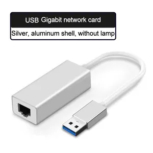 1000Mbps Wired Network Card USB Ethernet Adapter USB 3.0 To RJ45 Type C To RJ45 LAN Adapter Cable For MacBook PC Windows