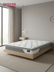 Muebles para Dormitorio de Casa y Hotel LOONGFUNG, Colchón Híbrido Personalizado de Alta Calidad, Envasado al Vacío con Resortes Ensacados, Tamaño Queen/King - Product Image 2