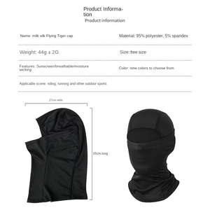 Balaclava sepeda motor masker Ski khusus masker Balaclava penutup wajah penuh Balaclava - Product Image 2