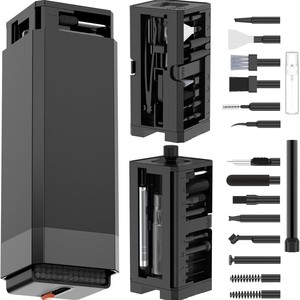 Nhà Máy chương trình khuyến mãi 20-in-1 Q20 Q32 công cụ làm sạch Kit hiệu quả loại bỏ bụi bẩn máy ảnh kỹ thuật số điện thoại di động máy tính xách tay bàn phím - Product Image 5