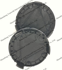 Capuchons de <span class=keywords><strong>moyeu</strong></span> central de roue noirs classiques de 75mm adaptés au couvercle central des jantes de roue de couronne <span class=keywords><strong>Mercedes</strong></span>-Benz <span class=keywords><strong>AMG</strong></span> - Product Image 5