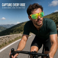 Lunettes de cyclisme intelligentes IA 2026 avec caméra 13MP, verres polarisés, enregistrement vidéo ChatGPT, lunettes de sport, traduction IA