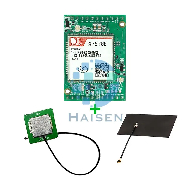 HAISEN SIMCOM A7670E-FASEコアボードA7670E-FASE A7670E開発ボードLTECAT1 4G 2G BT GNSS Voice A7670