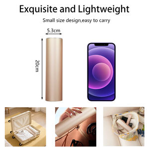 Sèche-cheveux ionique pliable compact et élégant de 1200 W, idéal pour l'hôtellerie, appareil high-tech intelligent pour la maison, parfait pour offrir en cadeau - Product Image 5