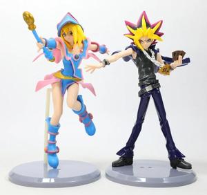 Figurine <span class=keywords><strong>Manga</strong></span> 20CM Yu Gi Oh Duel Monsters Atem Battle Light Series Dark Magician Girl PVC Anime Figure Jouets pour Adultes - Product Image 1