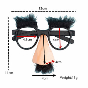 <span class=keywords><strong>Nariz</strong></span> falsa Barba <span class=keywords><strong>Gafas</strong></span> Mordaza Atuendo Cejas <span class=keywords><strong>y</strong></span> <span class=keywords><strong>Bigote</strong></span> Groucho Disfraz <span class=keywords><strong>Gafas</strong></span> - Product Image 3