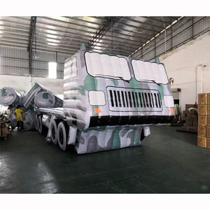 Décoration extérieure gonflable géante : Grand modèle de char d'assaut, de voiture blindée, de lance-roquettes, de <span class=keywords><strong>Panzer</strong></span> pour promotion et exposition - Product Image 4