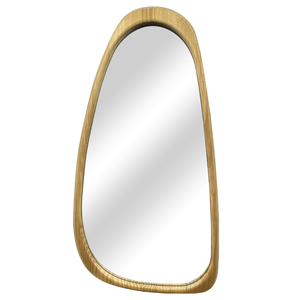 Struttura in legno irregolare per decorazione della parete specchio da parete stile fattoria <span class=keywords><strong>di</strong></span> campagna per la decorazione della parete della camera da letto o del bagno - Product Image 1