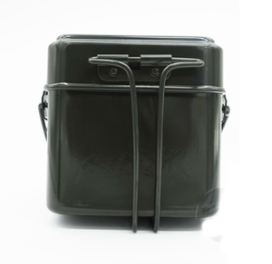 DFM2201 Kit de 3 boîtes à repas tactiques carrées en aluminium pour le camping, les voyages et les activités sportives en plein air - Product Image 5