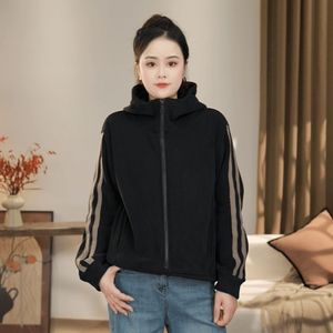 Women Fleece Lined Hooded Zipper Sweatshirt Thick Warm Casual Long Sleeve Windproof Autumn Winter Outwear Red Taro Purple Black - Product Image 3