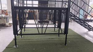 Escenario Móvil para Conciertos, Eventos y Bodas, Fácil de Instalar, Antideslizante, de Madera Contrachapada, con Altura Ajustable, en Venta - Product Image 4